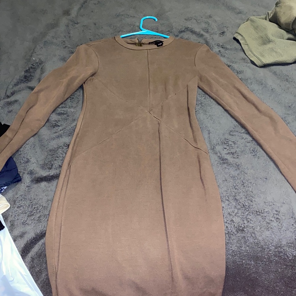 Thick material dress